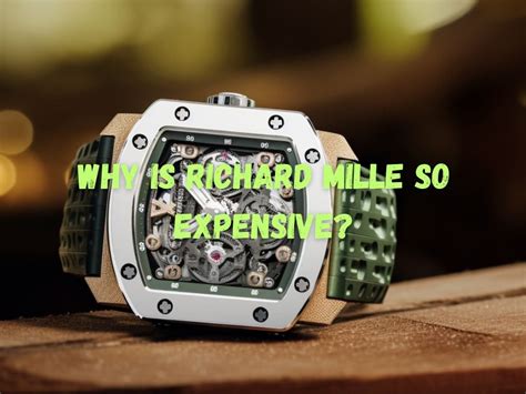 million dollar richard mille|Richard Mille why so expensive.